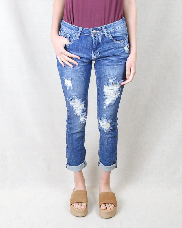 7thStreetDistressedSkinnyDenimJeans1